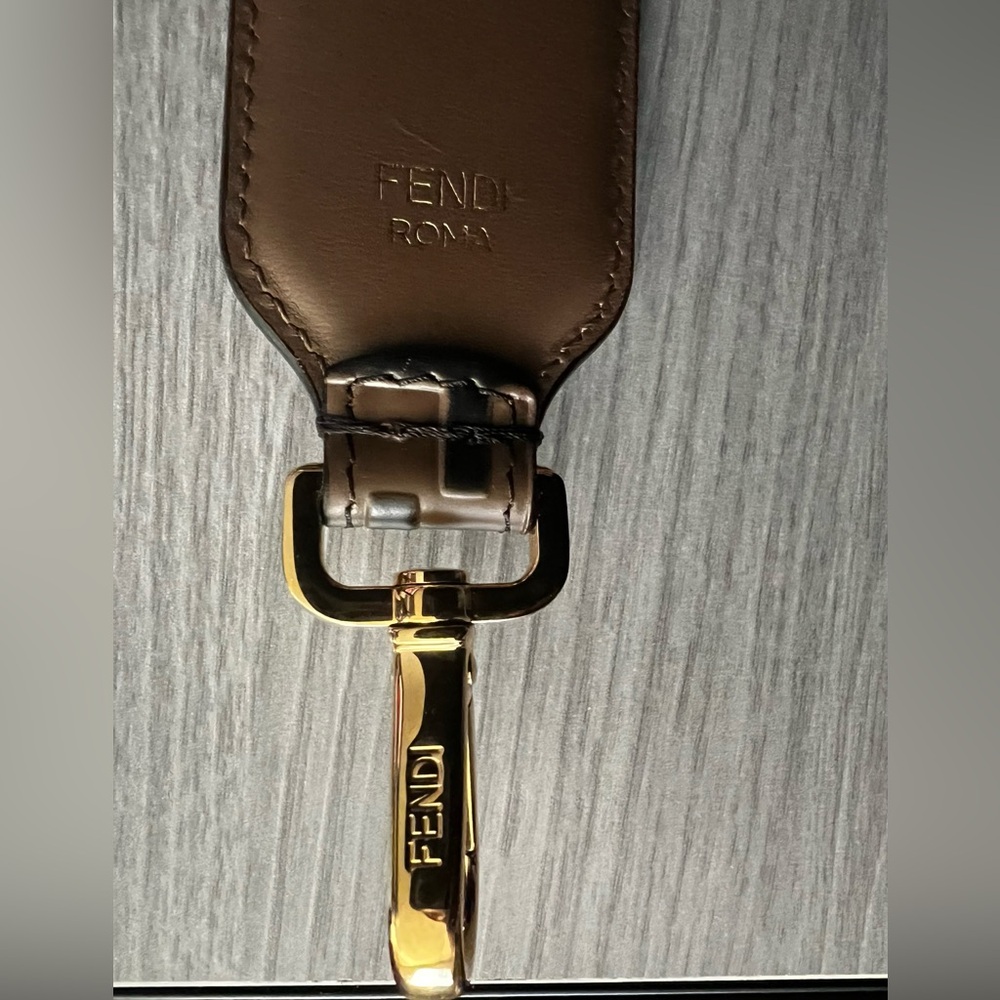 Fendi Black and Brown Zucca Mini Strap You - Picture 6 of 7